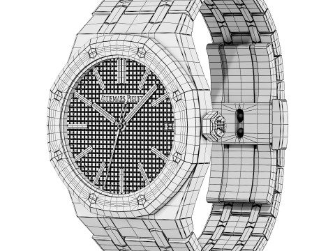 Audemars-Piguet Royal Oak selfwinding gold 41mm Modèle 3D