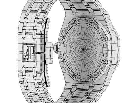Audemars-Piguet Royal Oak selfwinding gold 41mm Modèle 3D