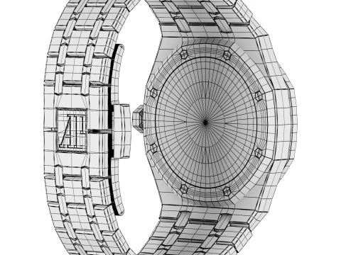 Audemars-Piguet Royal Oak automatique or 41mm Modèle 3D