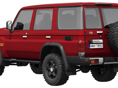 Toyota LandCruiser 70 GXL 2024 Modèle 3D