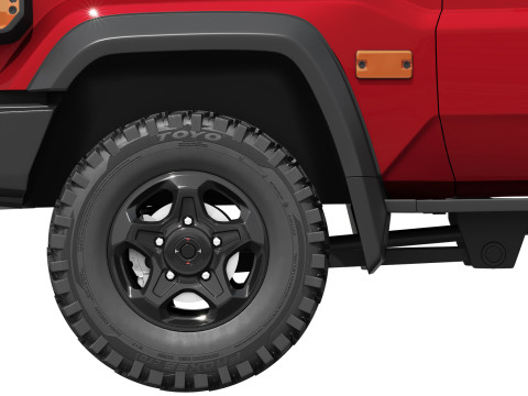 Toyota LandCruiser 70 GXL 2024 Modèle 3D
