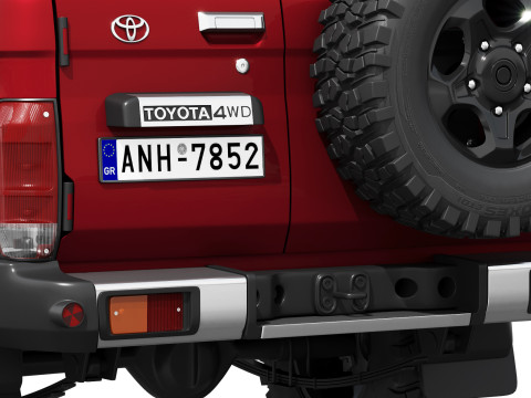 Toyota LandCruiser 70 GXL 2024 Modèle 3D