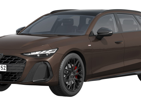 Audi A6 Avant s-line 2026 3Dモデル