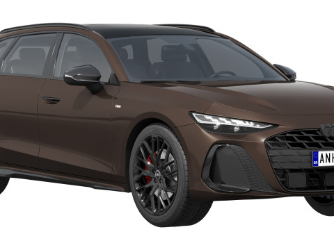Audi A6 Avant s-line 2026 Modelo 3D