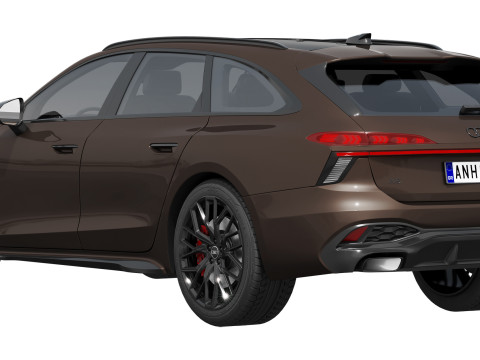 Audi A6 Avant s-line 2026 Modelo 3D