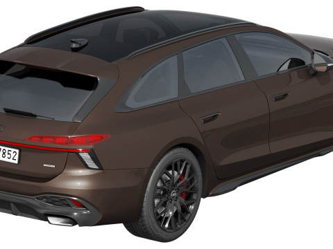Audi A6 Avant s-line 2026 Modelo 3D