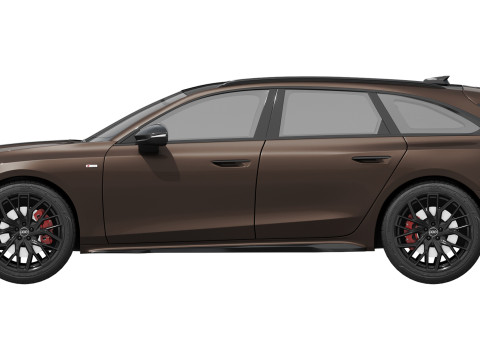 Audi A6 Avant s-line 2026 Modelo 3D