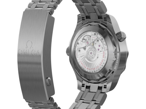 Omega Seamaster Diver 300M black Modelo 3D