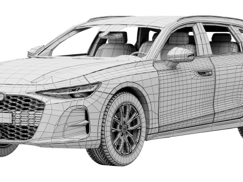 Audi A6 Avant 2026 Modelo 3D