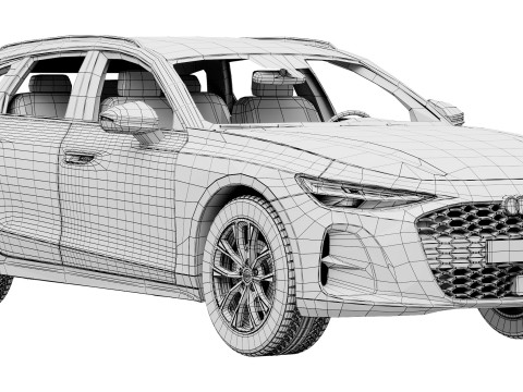 Audi A6 Avant 2026 Modelo 3D