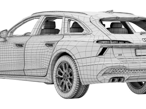 Audi A6 Avant 2026 Modelo 3D