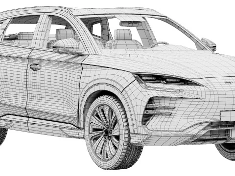 BYD Seal U 3D Model