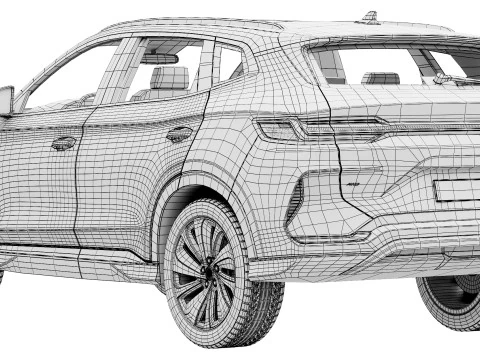 BYD Seal U 3D Model