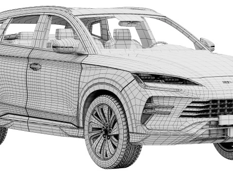 BYD Seal U DM-i 2025 3D Model