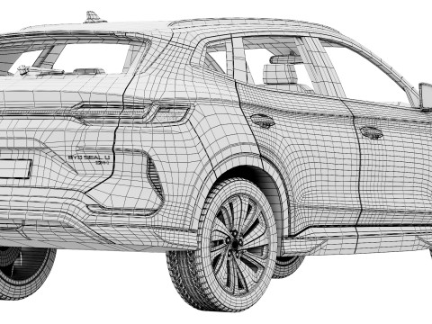 BYD Seal U DM-i 2025 Modèle 3D