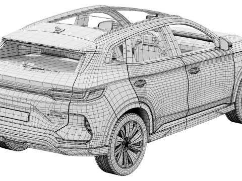 BYD Seal U DM-i 2025 3D Model
