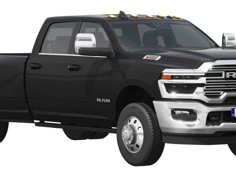 RAM 3500 Limited 2025 3D Model