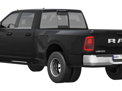 RAM 3500 Limited 2025 3D Model