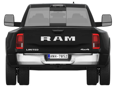 RAM 3500 Limited 2025 3D Model