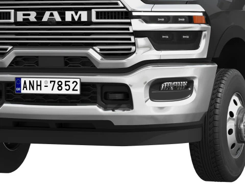 RAM 3500 Limited 2025 3D Model