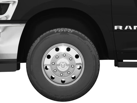 RAM 3500 Limited 2025 3D Model