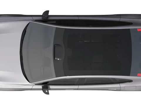 वोल्वो ES90 3D मॉडल