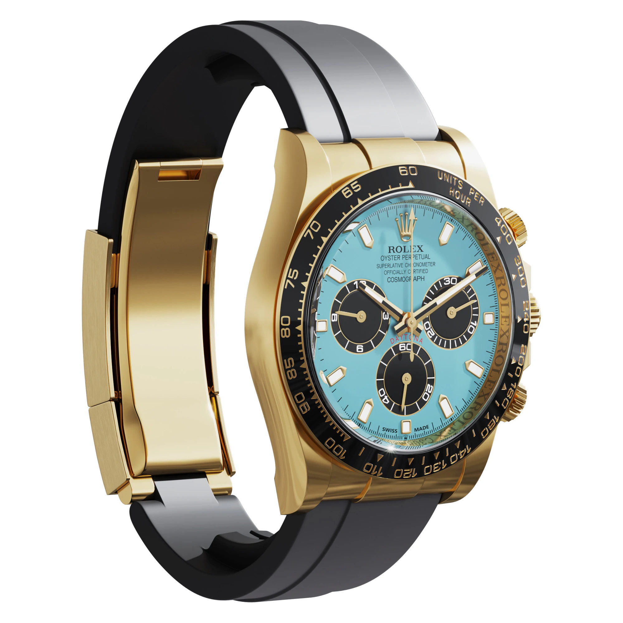 Rolex-Cosmograph Daytona 126518LN 3D Model .c4d .max .obj .3ds .fbx .stl .blend