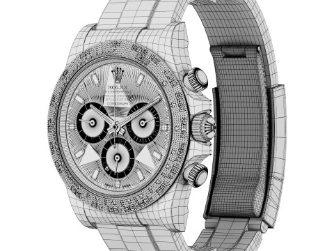 Rolex-Cosmograph Daytona 126518LN 3D Model