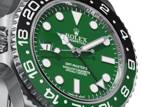 Rolex GMT-Master II 126729VTNR 3D Modell