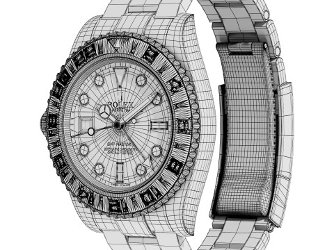 RolexGMT-Master II 126729VTNR 3Dモデル