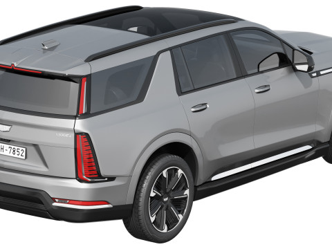 Cadillac Escalade IQL premium luxury 2026 3D Модель