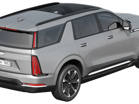 Cadillac Escalade IQL premium luxury 2026 3D Model