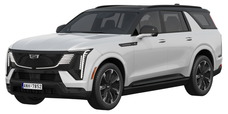 Cadillac Escalade IQL premium sport 2026 3D Модель .c4d .max .obj .3ds .fbx .stl .blend 