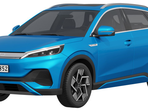 BYD ATTO 3 2025 3D Model