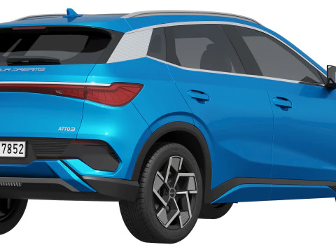 BYD ATTO 3 2025 3D Model