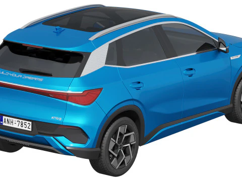 BYD ATTO 3 2025 3D Model
