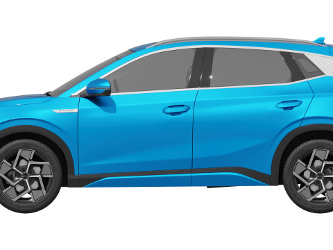 BYD ATTO 3 2025 3Dモデル