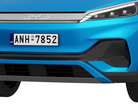 BYD ATTO 3 2025 3D Model
