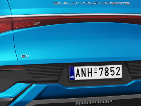 BYD ATTO 3 2025 3D Model
