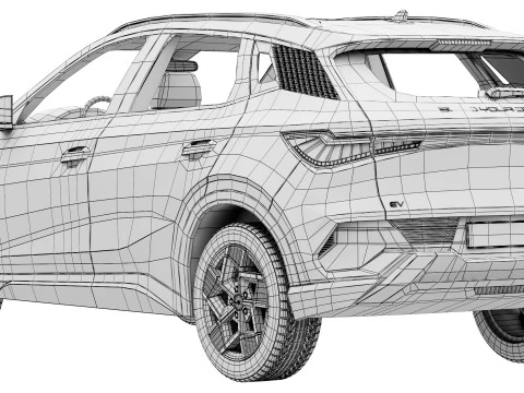 BYD ATTO 3 2025 3D Model