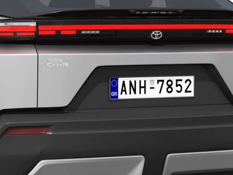 Toyota C-HR plus 2026 3D Model