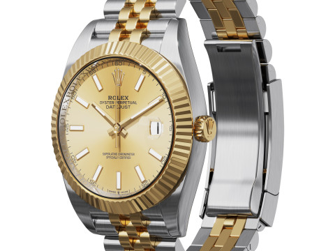 Rolex-Datejust 41 126333 Modelo 3D