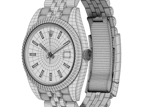 Rolex Datejust 41 126333 Modello 3D