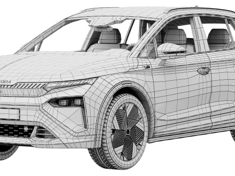 Skoda Elroq RS 3D Model