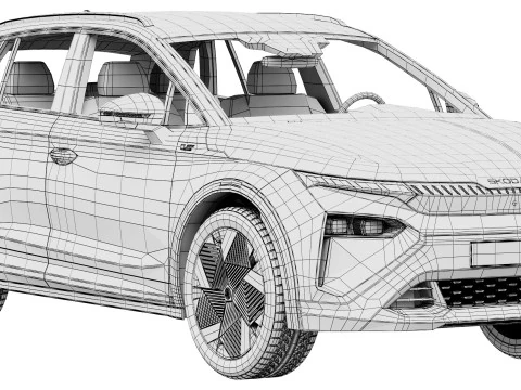 Skoda Elroq RS 3D Model