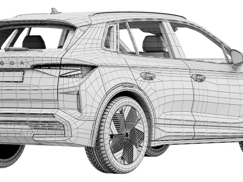 Skoda Elroq RS 3D Model