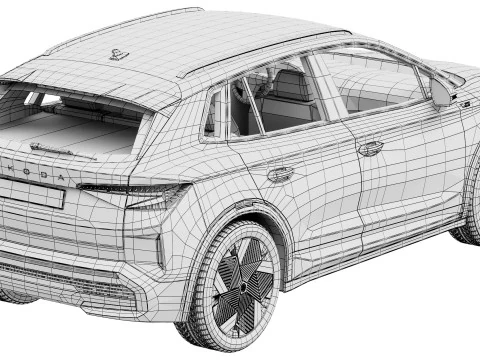 Skoda Elroq RS 3D Model