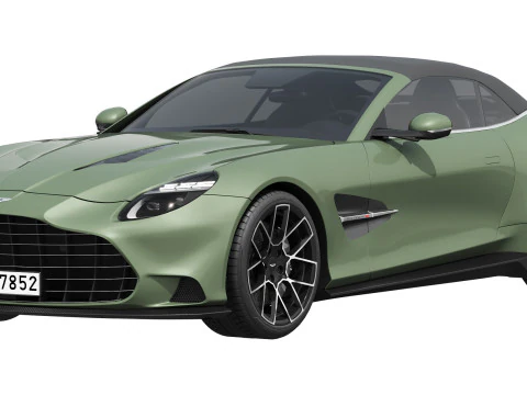 Aston Martin Vanquish Volante 2026 Model 3D