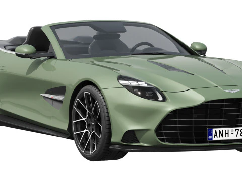 Aston Martin Vanquish Volante 2026 3D Model