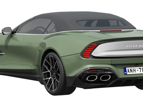 Aston Martin Vanquish Volante 2026 3D Model